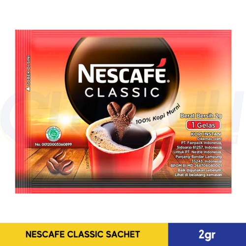 

NESCAFE CLASSIC SACHET 2gr