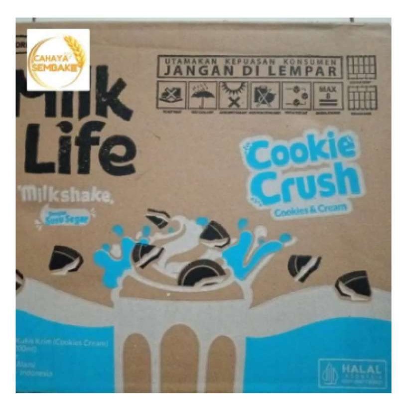 

Milk Life cookie crush [200ml/1karton/24pcs]