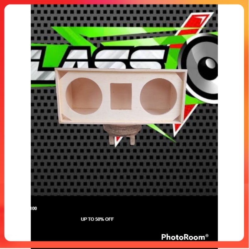 BOX speaker 5 inch dobel plus tuwiter audax AX 65