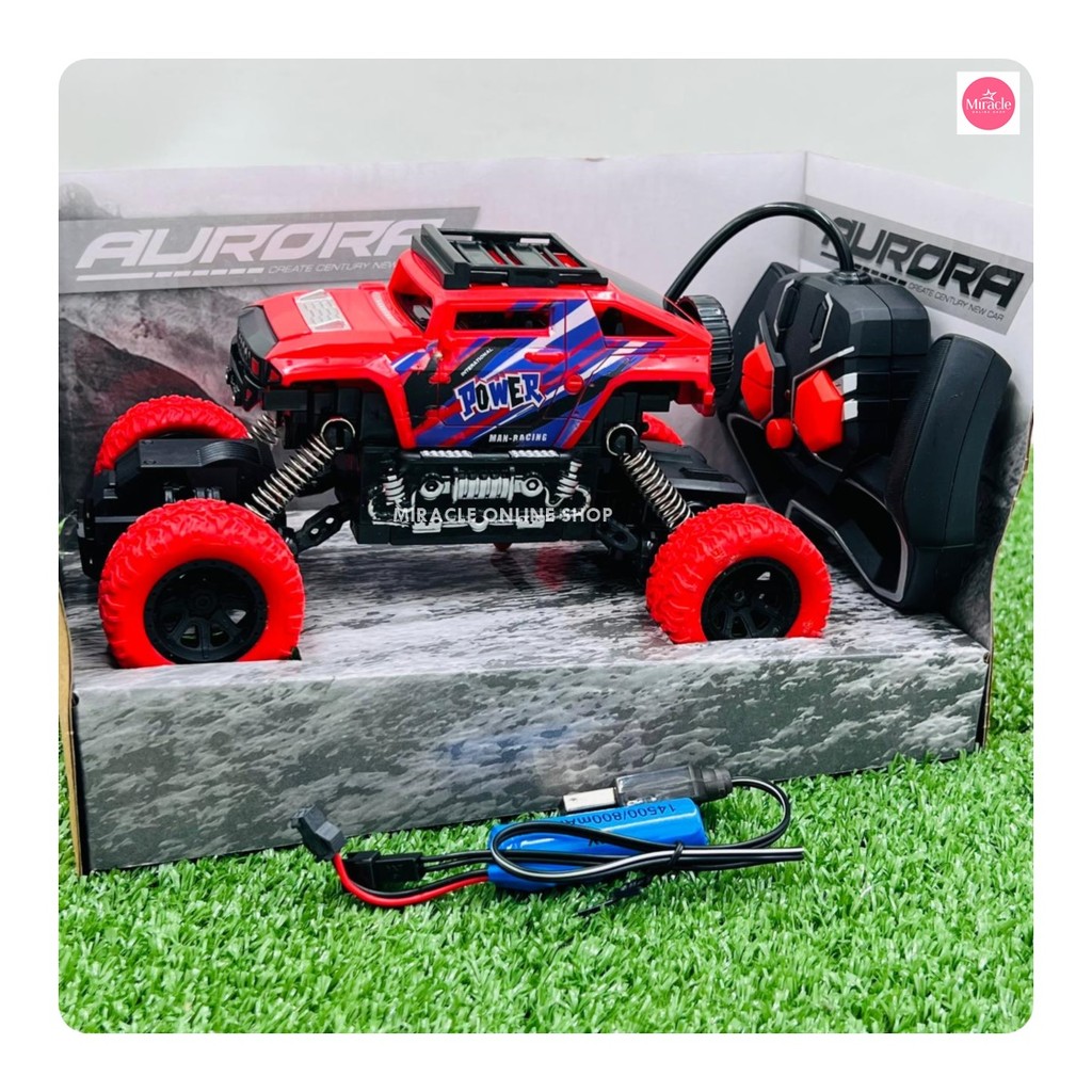 MIRACLEONLINESHOP MAINAN MOBIL REMOTE CONTROL JEEP RC CHARGER