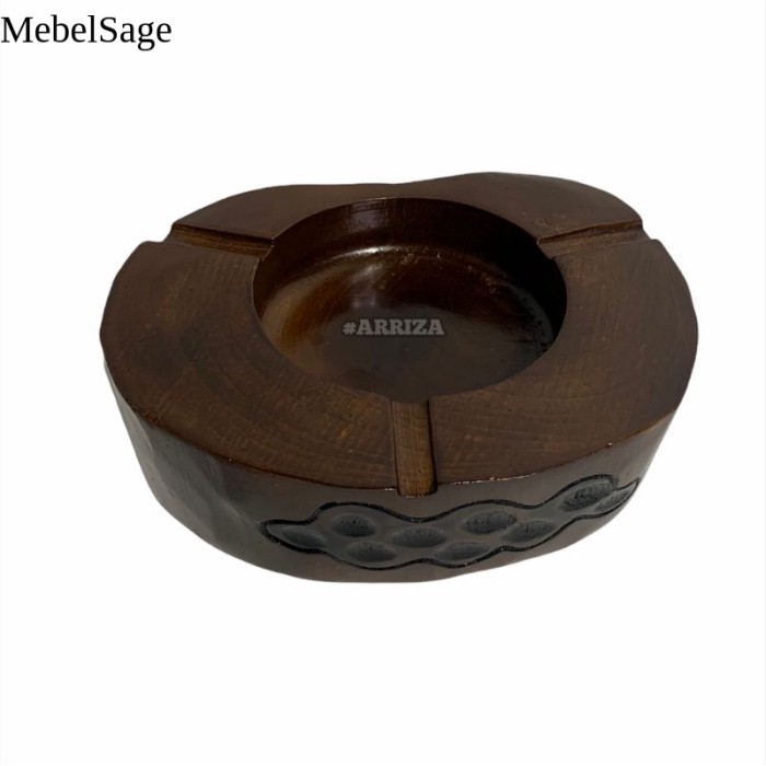 ASBAK KAYU / ASBAK ROKOK / ASBAK ROKOK KAYU JATI / ASBAK IPX8