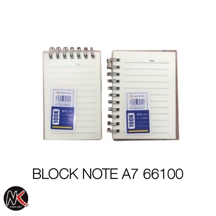 

Block Note A7 66100/Buku Blok Note/Buku Tulis Mini
