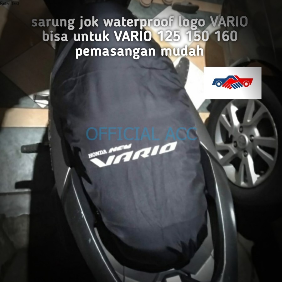 sarung jok motor NEW VARIO 125 150 160 waterproof