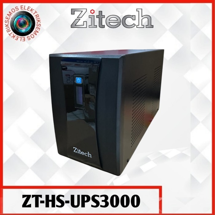 ZITECH ZT-HS-UPS3000 UPS 3000VA 1800W - BATERAI BACKUP