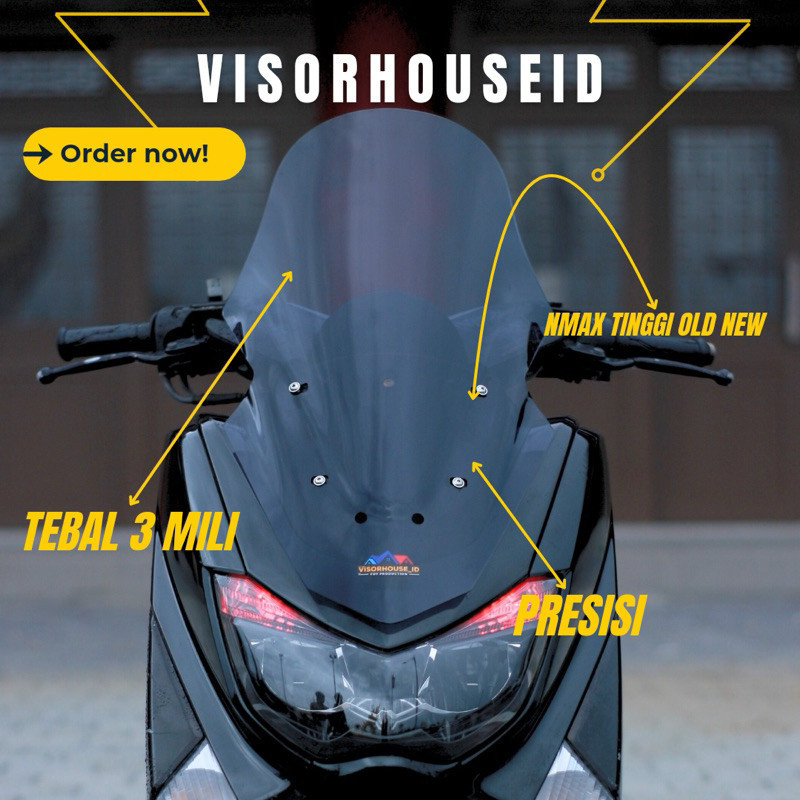 Visorhouseid - Visor nmax old tinggi visor nmax new tinggi COD wdy