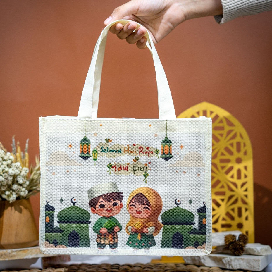 

Tas Premium Idul Fitri Cocok Untuk Kue Kering, Ukuran Kecil T20 P25 Desain Keren Langsung Kirim