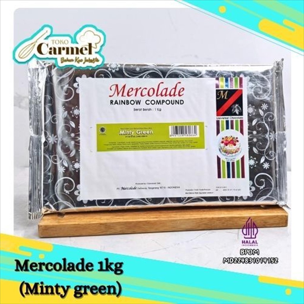 

QH Mercolade Rainbow 1kg / Coklat Compound warna warni / Coklat batang