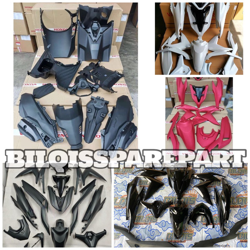Body vario 150 LED New full set cover fullsett body halus kasar vario 125 150 LED New tahun 2018-202