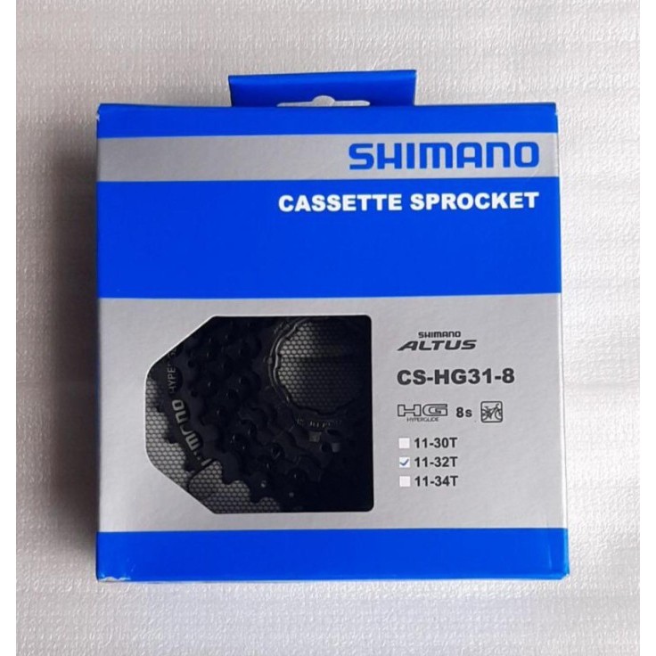 Sprocket Shimano HG-31 8 Speed Megarange11-13-15-17-20-23-26-30-32-34T