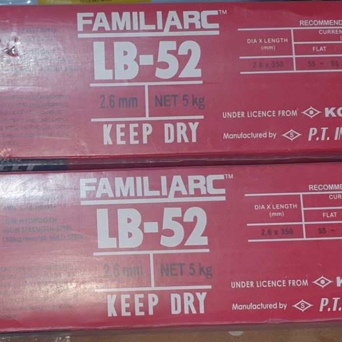 Kawat Las LB52  2,6MM  LB 52  2,6mm