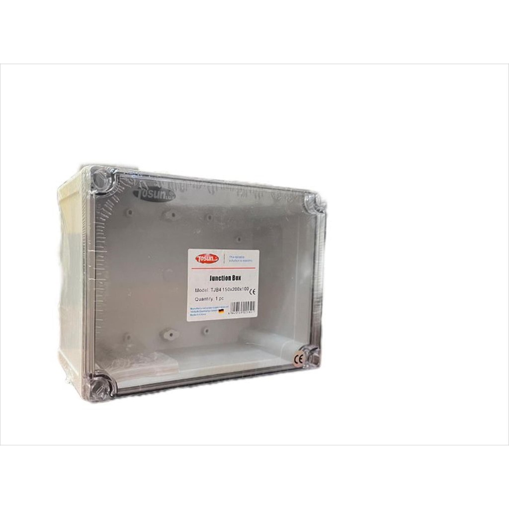 Junction Box ABS Transparan Uk 150 x 200 x 100 Tosun TJB4