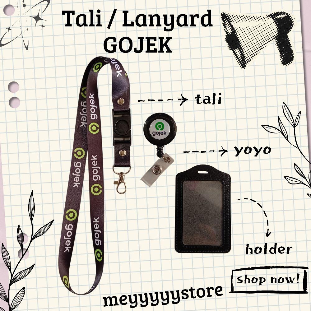 

Tali ID CARD GOJEK Hitam / Lanyard GOJEK READY [STOCK MELIMPAH] Termurahhh Harga Grosir!