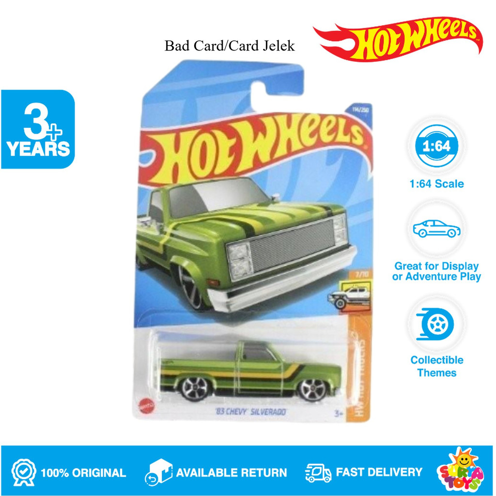 Hot Wheels Reguler 83 Chevy Silverado