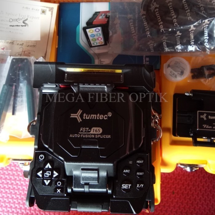 Splicer Tumtec 16S/Fusion Splicer Tumtec FST-16S | Alat Sambung Fiber Optic FTTH