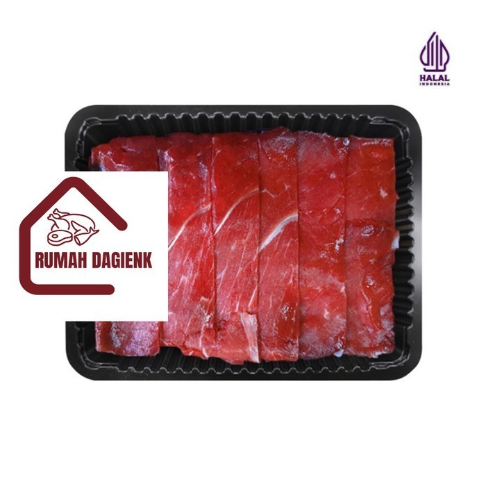 

Beef Slice Low Fat / Daging Iris Tanpa Lemak - 500 gram