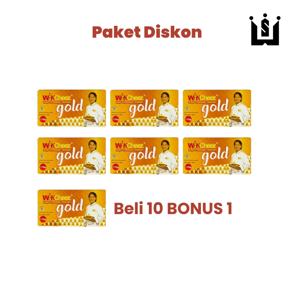 

[PAKET + BONUS] 6 KEJU WINCHEEZ GOLD BONUS 1 WINCHEEZ GOLD
