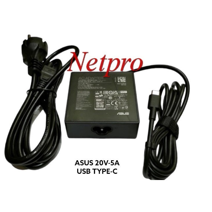 Adaptor Charger ASUS Zenbook 14 14X UX425QA UM425QA UX5400E UM5401QA Series USB Type C -NP