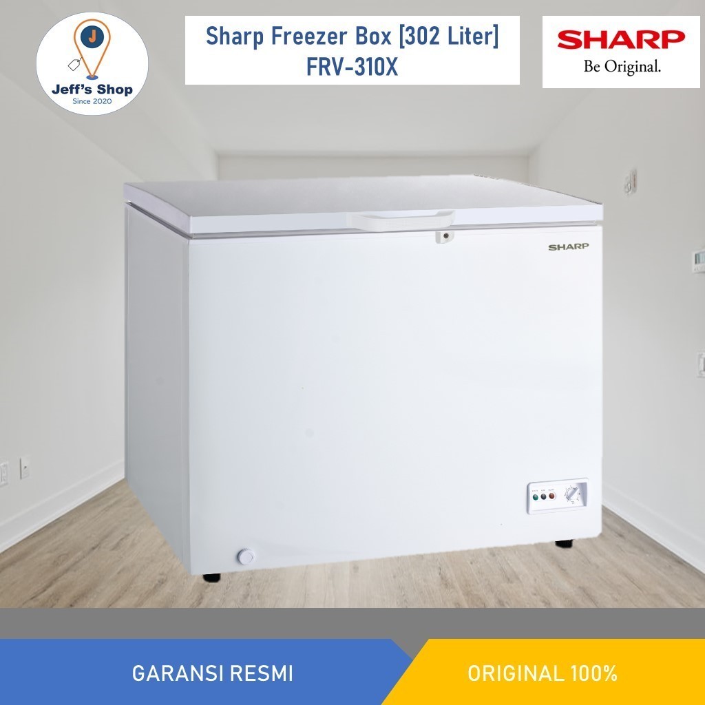Sharp Chest Freezer / Freezer Box [302 Liter] FRV 310X