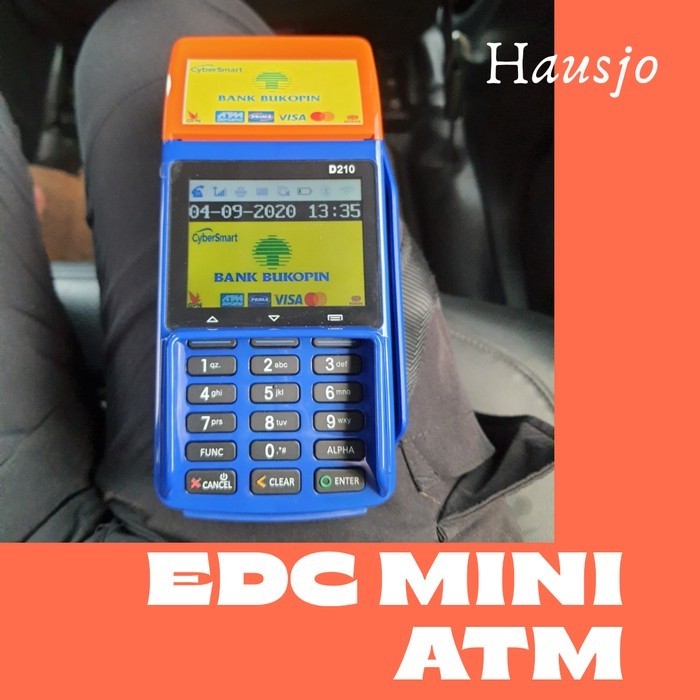 promo spesial EDC Mini ATM Bukopin PAX D210 Mobile