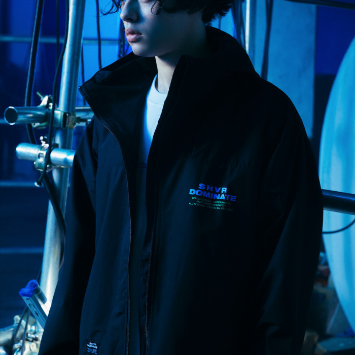 promo ✨ -SHVR x Dominate Packable Nylon Jacket - S