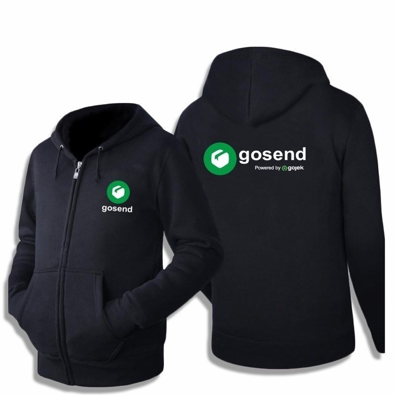 Zipper Hoodie Driver Motor Resleting Variasi Gosend