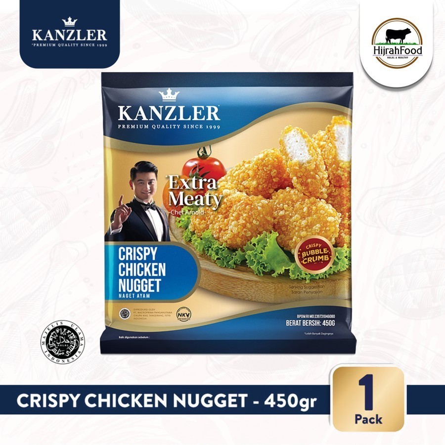 

Kanzler Stik Crispy Chicken Nugget 450 gram / Kanzler Original Chicken Nugget 450 gram