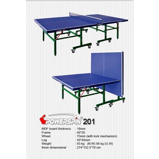 promo terbaru Tenis Meja PingPong Ping Pong POWERSPIN Power Spin 201