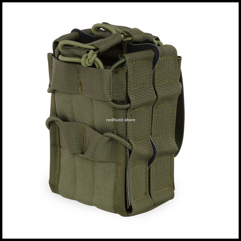 Tactical Molle Single Double Magazine Pouch for M4 M14 M16 AR15 G36 Magazine Hunting Outdoor Tool Wa
