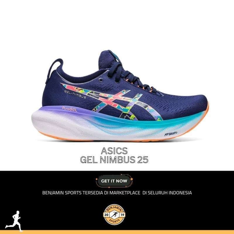 sepatu lari wanita Asics gel nimbus 25 lite original BNIB resmi