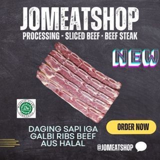 

Daging Sapi Iga Galbi Ribs Beef AUS Halal 500Gr