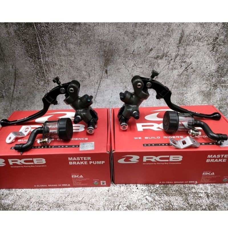 PROMO RCB S1 MASTER BREAK PUMP/ MASTER REM RCB 17MM UNIVERSAL UNTUK SEMUA MOTOR | ORIGINAL PRODUK 10