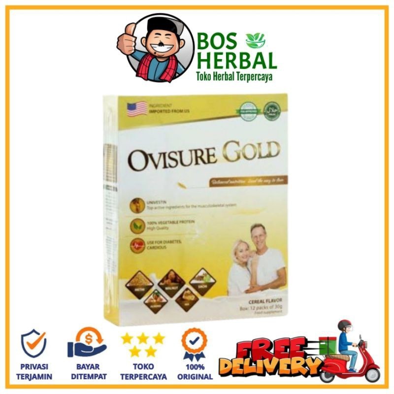

OVISURE GOLD SUSU 1 BOX OBAT VITAMIN TULANG DAN SENDI SYARAF KEJEPIT REMATIK ORIGINAL ASLI