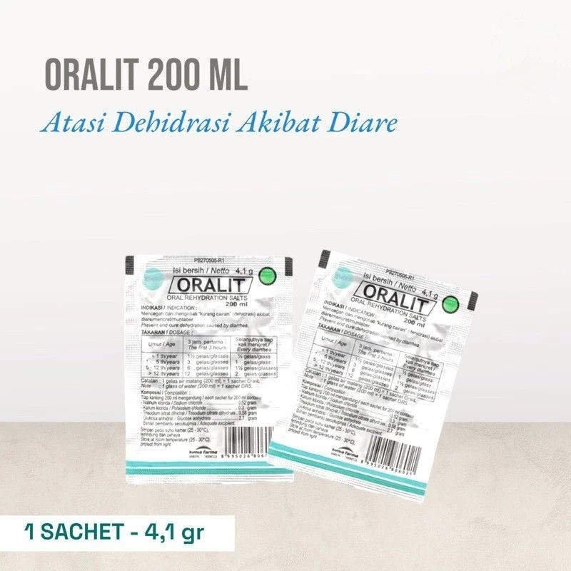 Oralit Obat Diare Mencret Dehidrasi Kucing Anjing