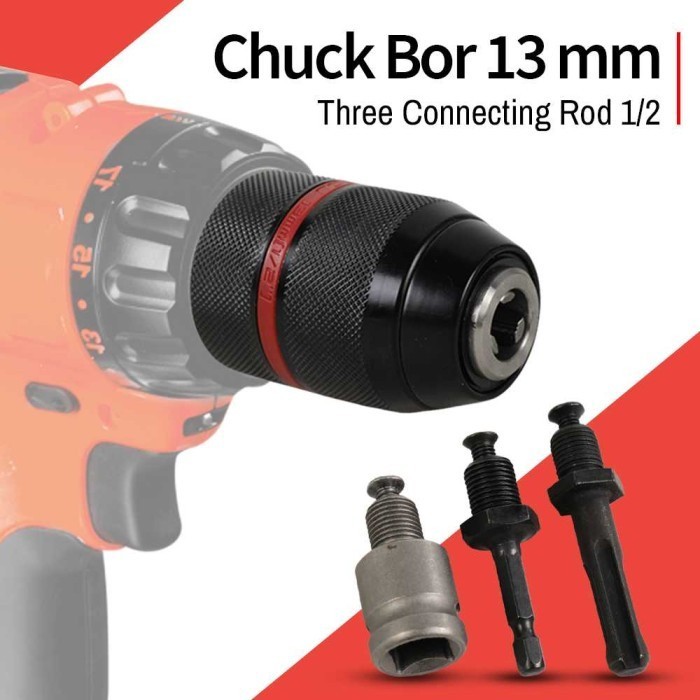 

PLGI Chuck Bor 13mm Ratchet Adapter Three Connecting Rod 1/220 UNF XJZ1W2