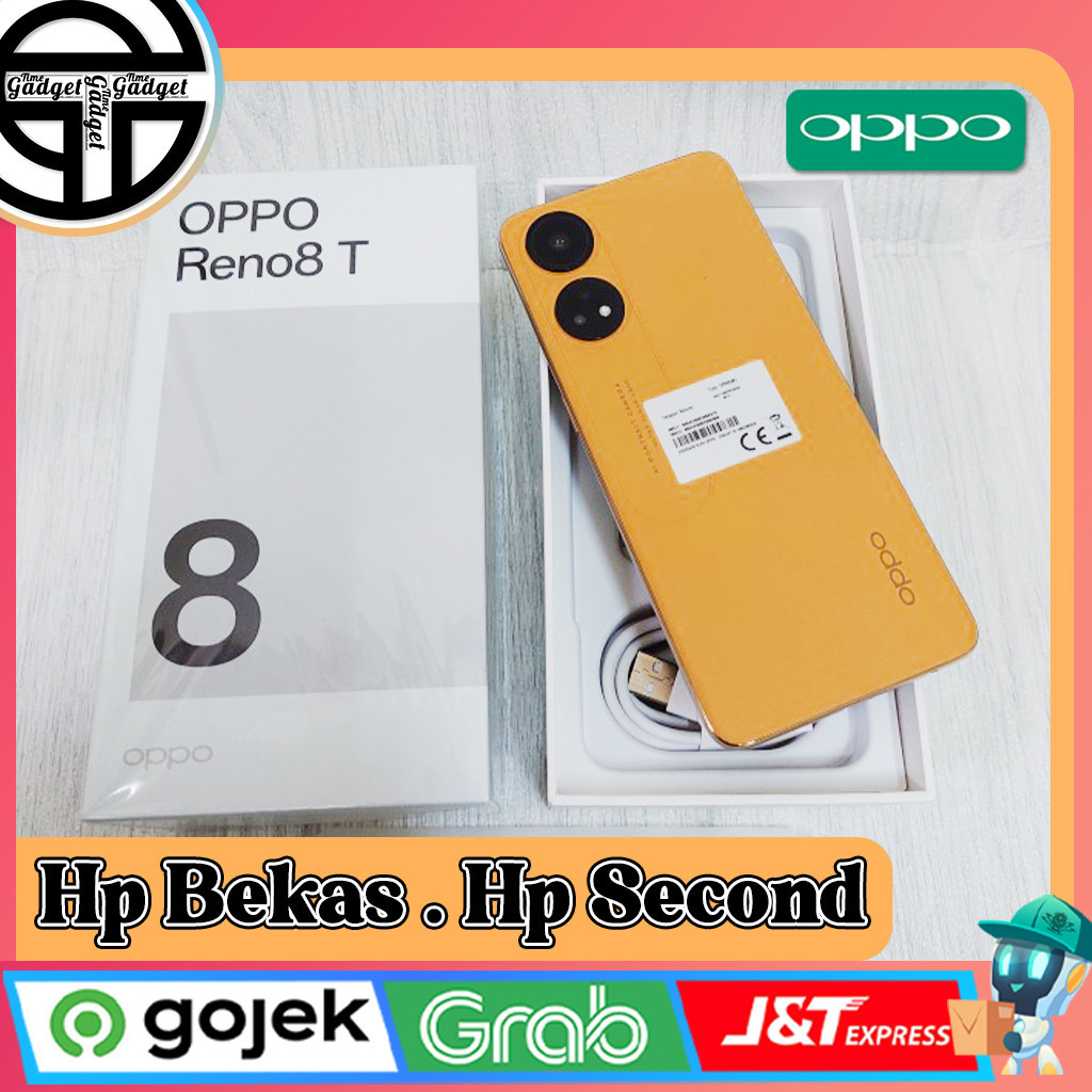 Oppo Reno 8T 4G | 5G Ram 8/128GB | Ram 8/256GB Second Original Resmi Indonesia