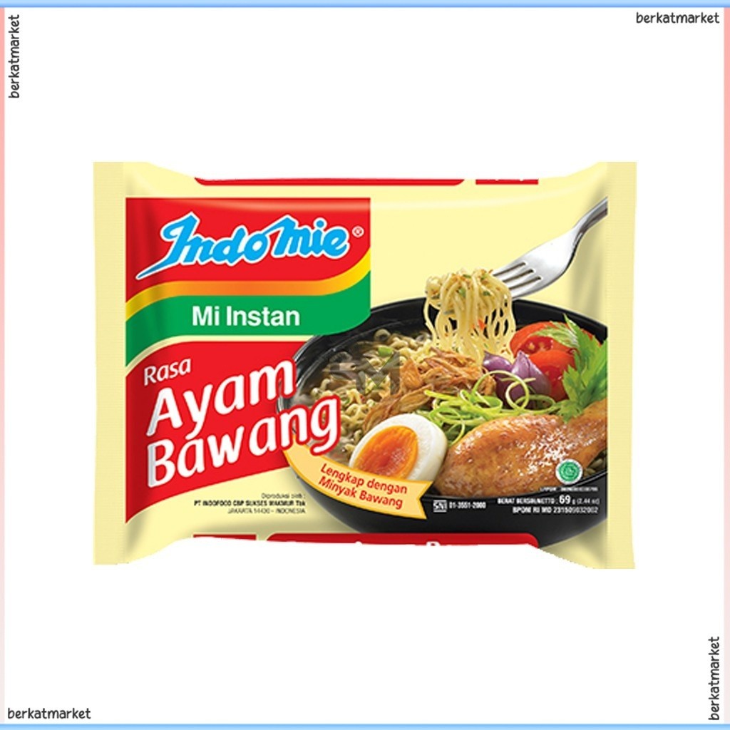 

MIE KUAH INDOMIE MI KUAH INSTAN AYAM BAWANG 69G