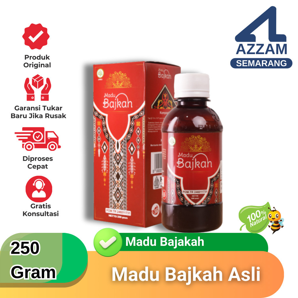 

MADU BAJKAN Original - MADU BAJAKAH BORNEO - Madu Bajakah asli Kalimantan 250gr Halal BPOM