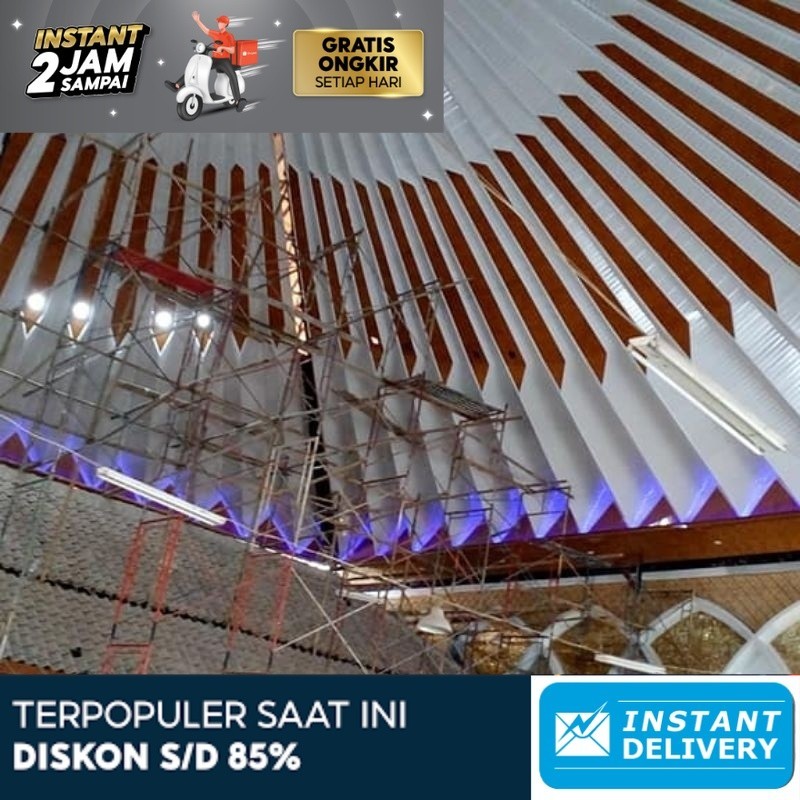 Plafon Pvc Motif Kayu