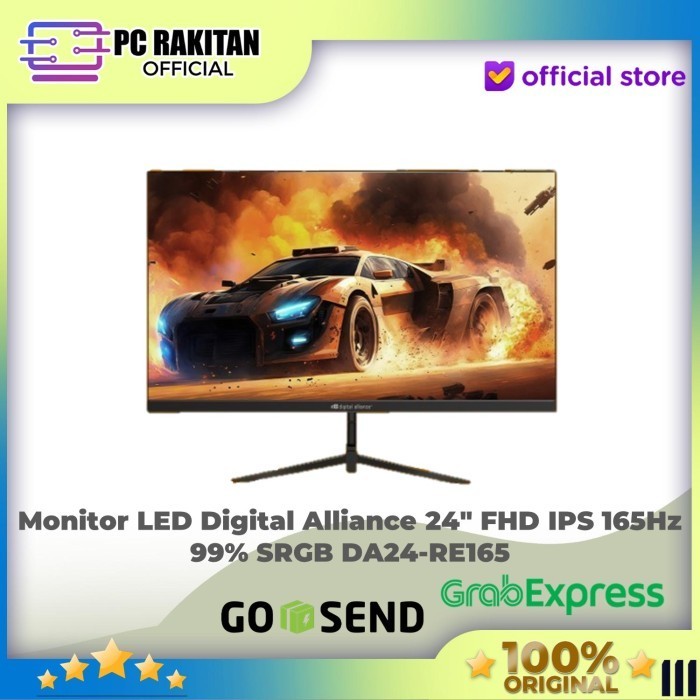 DIGITAL ALLIANCE LED MONITOR IPS 24 INCH 165HZ