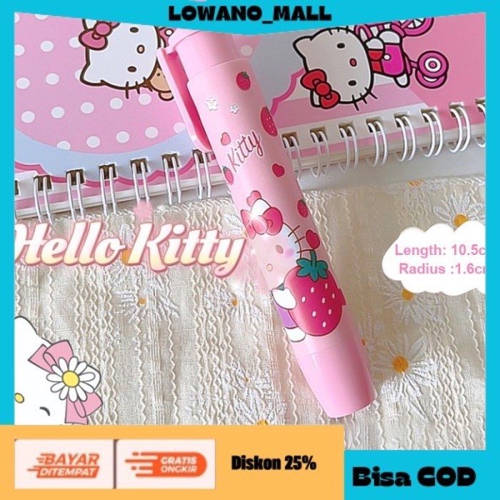 

[[LOWANOMALL6]] TERLARIS Penghapus Eraser 1 Pc Sanrio Motif Melody Penghapus Mekanik Gwiyeo KITTY COD