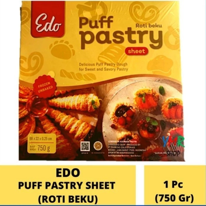 

edo puff pastry 750gr