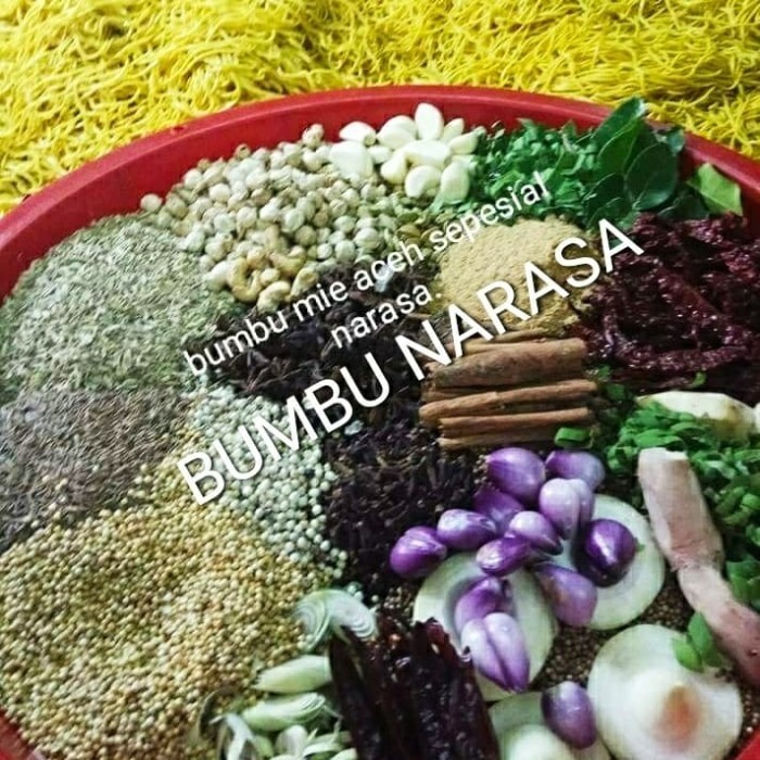 

New Promo-[sukron_86] PAKET BUMBU (500gram) DAN MIE ACEH (2KG) SPECIAL - NARASA
