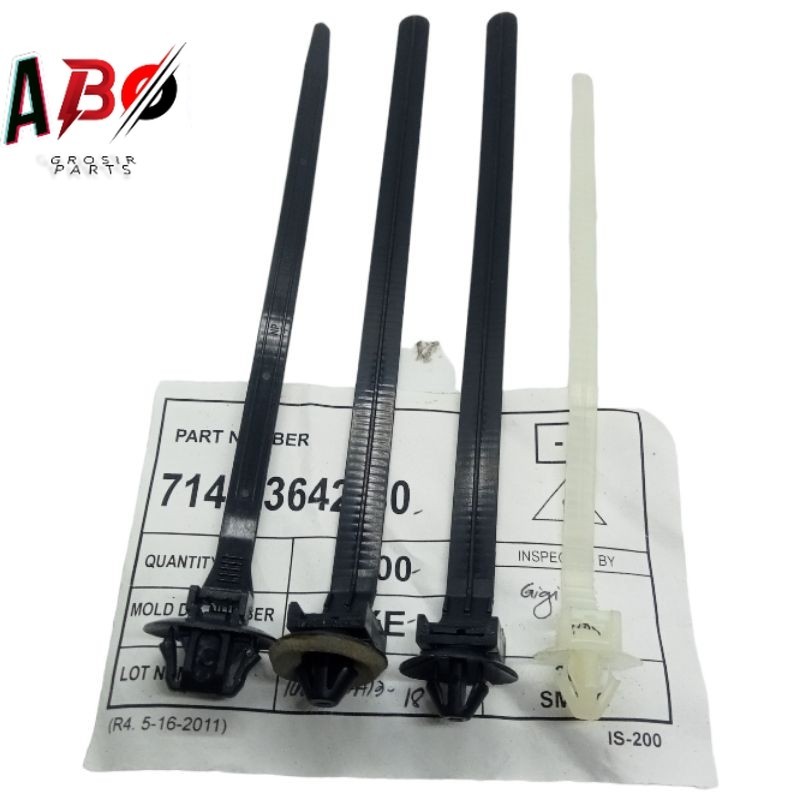 Klip Pengikat Penjepit Kabel Klem Clip Cable Perapih Insulock Mobil motor