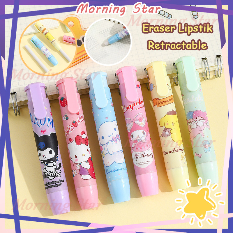 

Karakter Mechanical Eraser Lucu/Penghapus Pensil Mekanik Motif Karakter Lucu/Penghapus Bentuk Lipstick Karakter Lucu