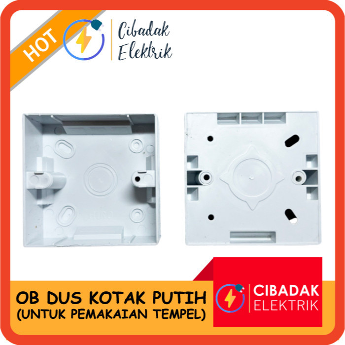 Outbow Dos / Outbow Dus / Outbow Doos / Kom OB TEMPEL Putih / OB dus