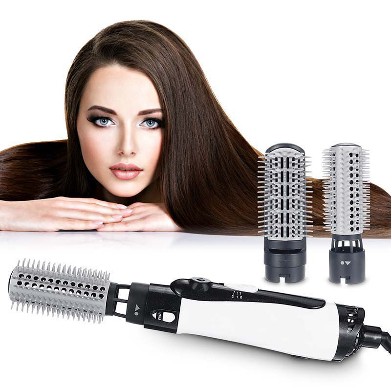 Pengering rambut portabel berkualitas tinggi sisir rambut keriting sisir udara panas sisir penata rambut keriting alat penata rambut