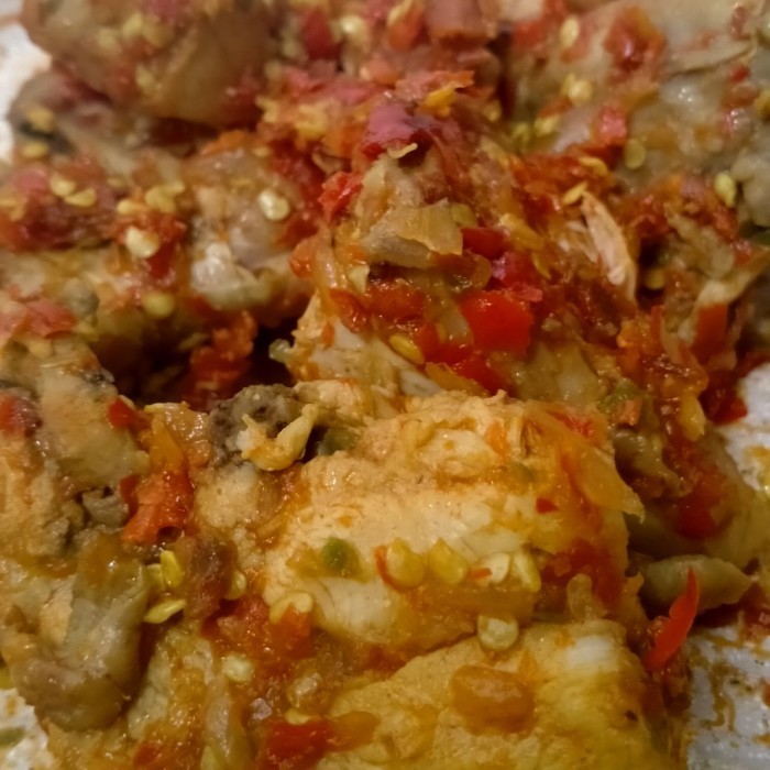 

YP Lauk diet ayam balado tanpa minyak, healthy food, no oil rendah kalori - Pedas Sedang, kemasan 500gram