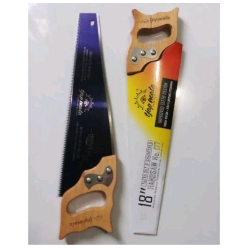 Gergaji kayu merk cap mata 18 & 20 inch