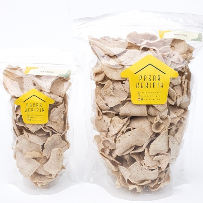 

PROMO/JAJAN PASAR/ Pasar Keripik Basreng Original Asin Gurih size Besar