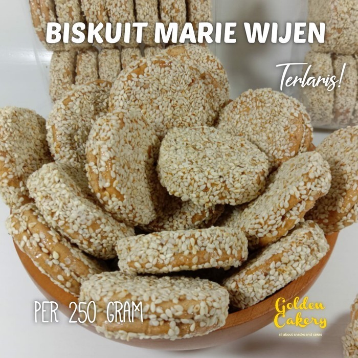 

PROMO/CEMILAN GURIH/ BISKUIT MARIE WIJEN BULAT 250 GRAM - order khusus